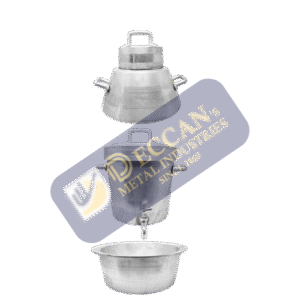 The Aluminium Irani Tea Set  12050